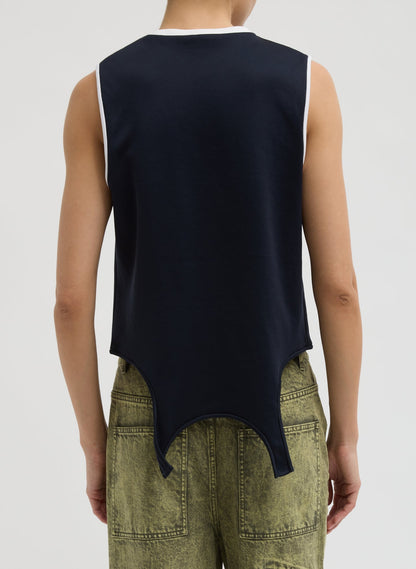 Tibi Active Knit Flip Tank