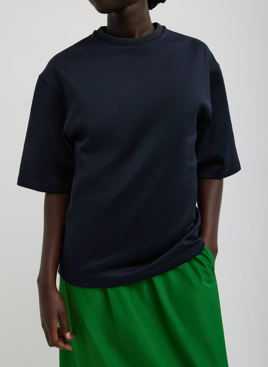 Tibi Active Knit Easy T-Shirt