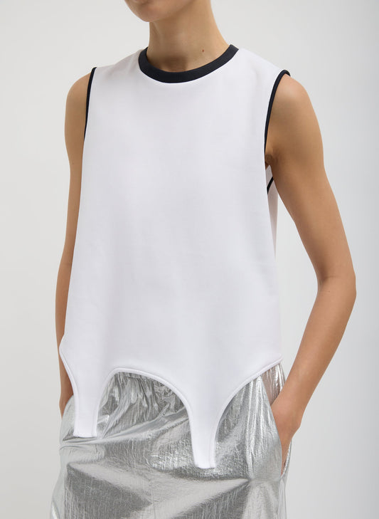 Tibi Active Knit Flip Tank