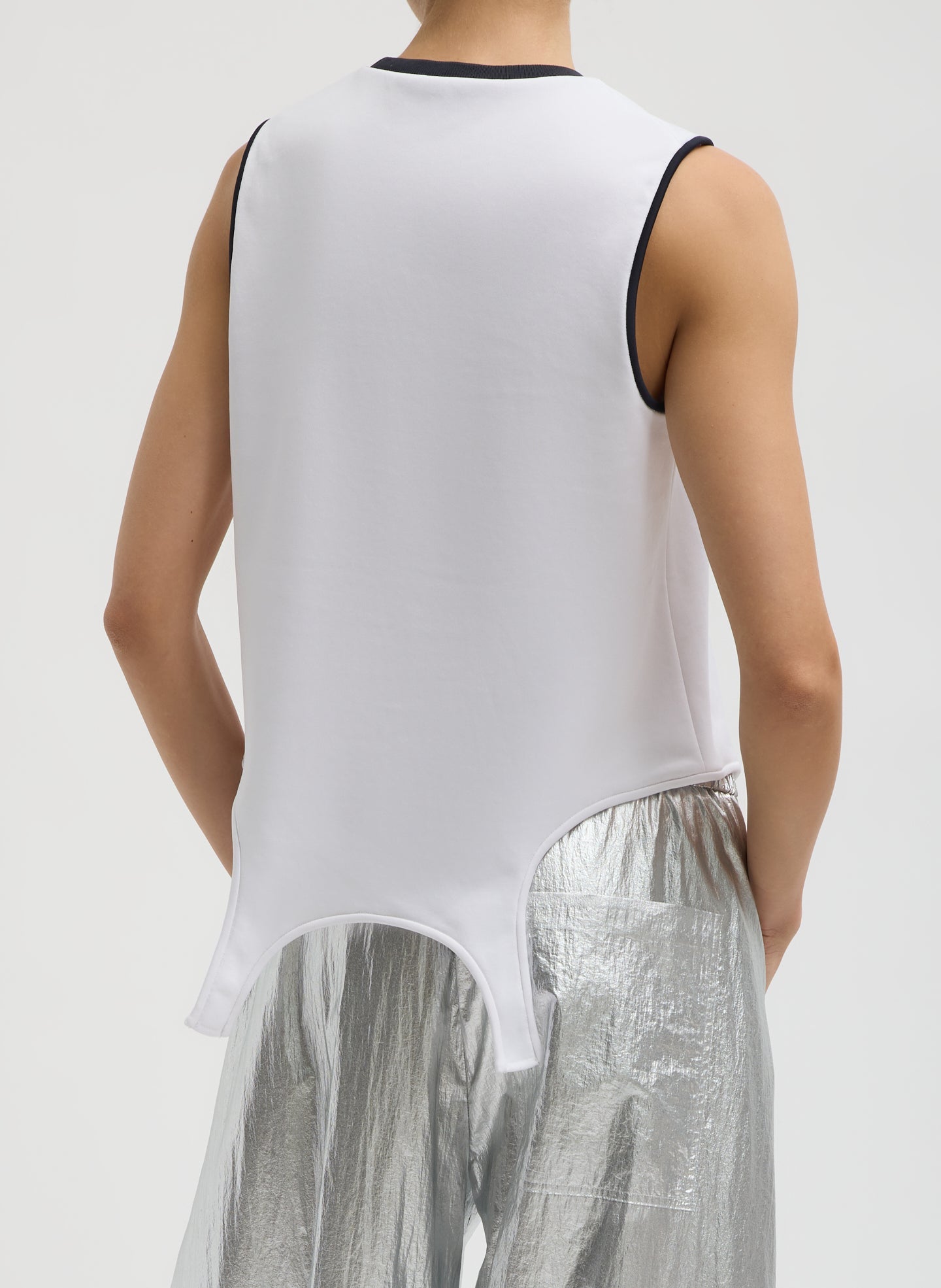 Tibi Active Knit Flip Tank