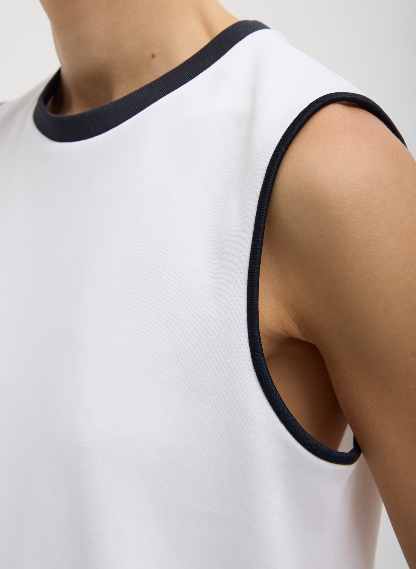 Tibi Active Knit Flip Tank