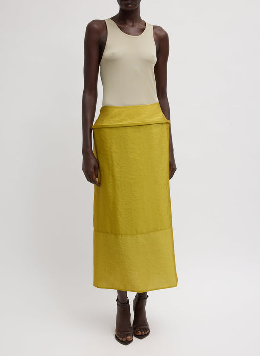 Tibi Chassis Hoop Pencil Skirt