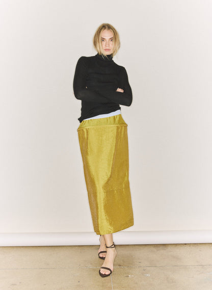 Tibi Chassis Hoop Pencil Skirt