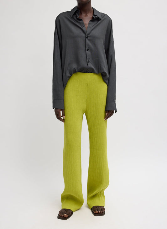 Tibi Viscose Plisse Corbit Pant