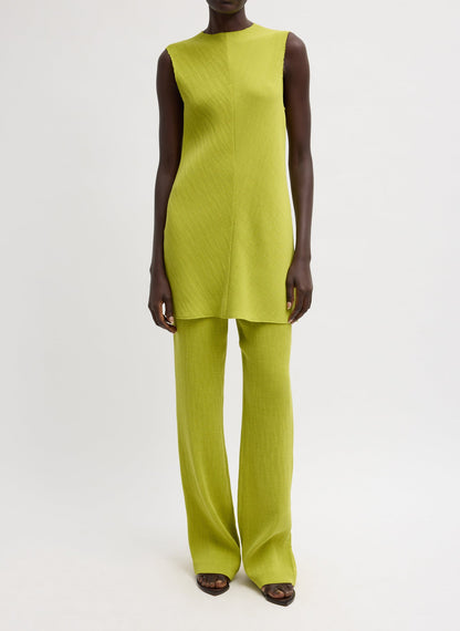 Tibi Viscose Plisse Corbit Pant