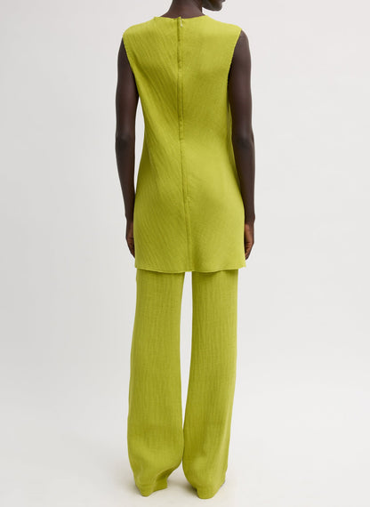 Tibi Viscose Plisse Corbit Pant