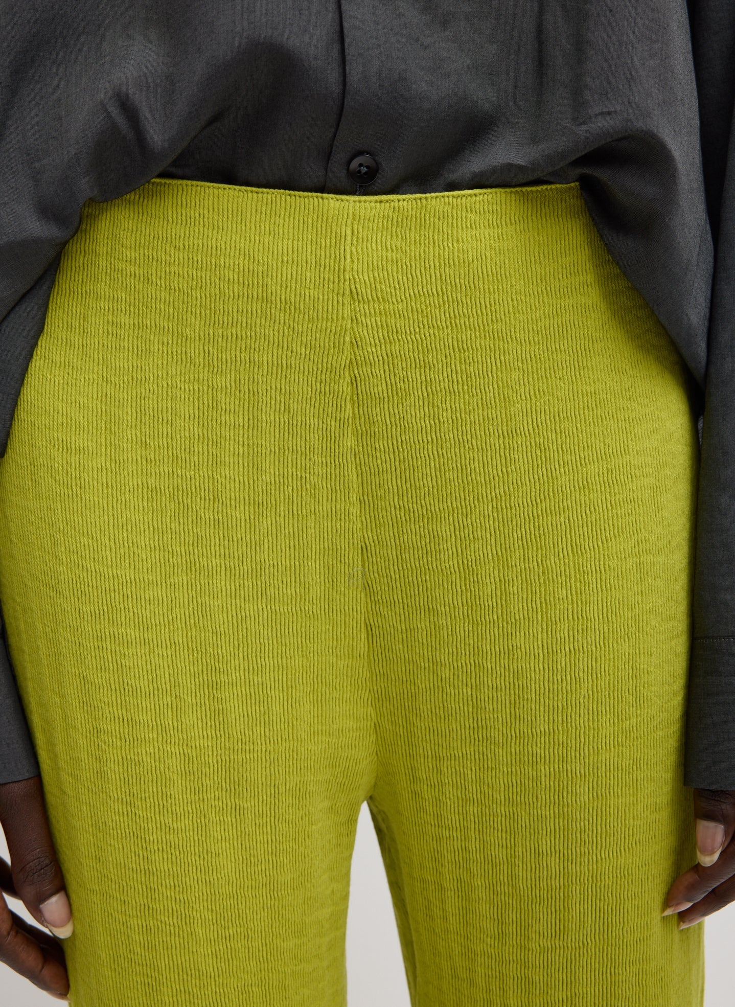 Tibi Viscose Plisse Corbit Pant