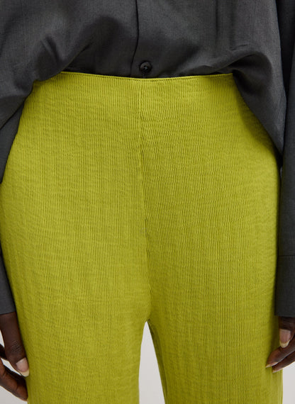 Tibi Viscose Plisse Corbit Pant