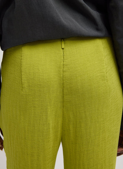 Tibi Viscose Plisse Corbit Pant