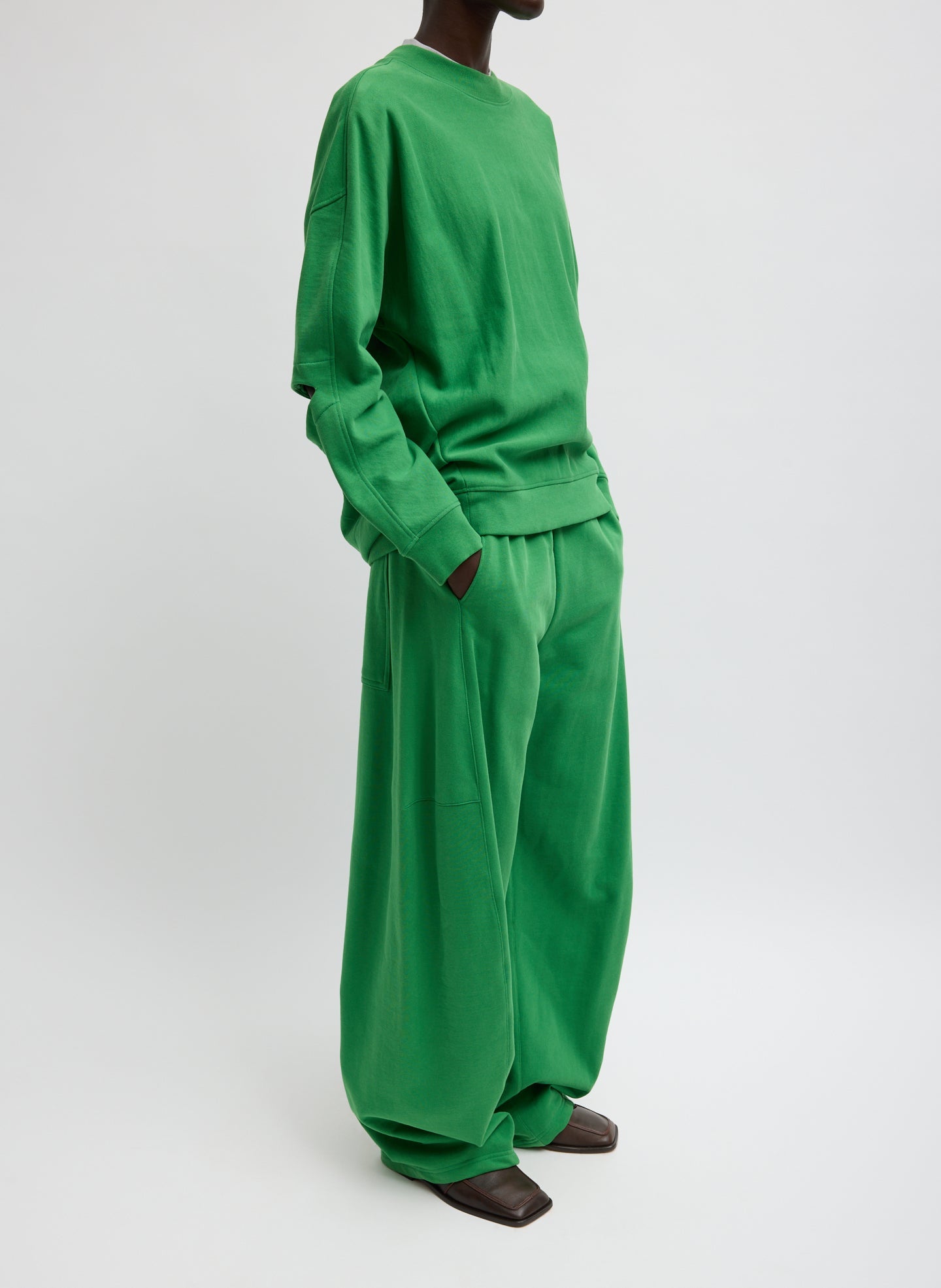 Tibi Sweatshirting Winslow Pant