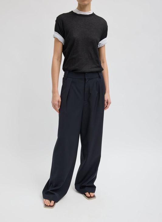 Tibi Tropical Wool Stella Pant