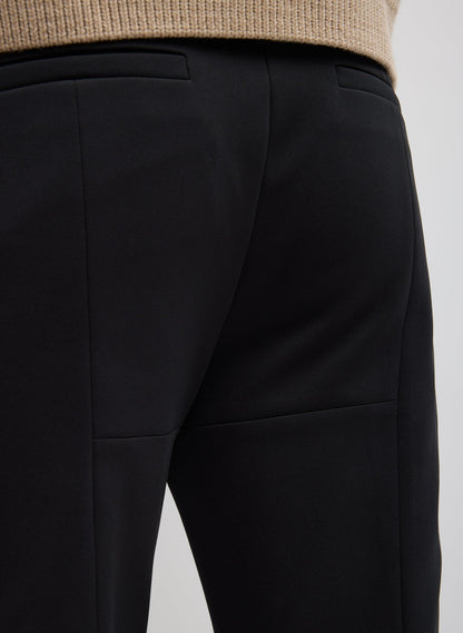 Tibi Compact Tech Knit Cropped Bootcut Pant