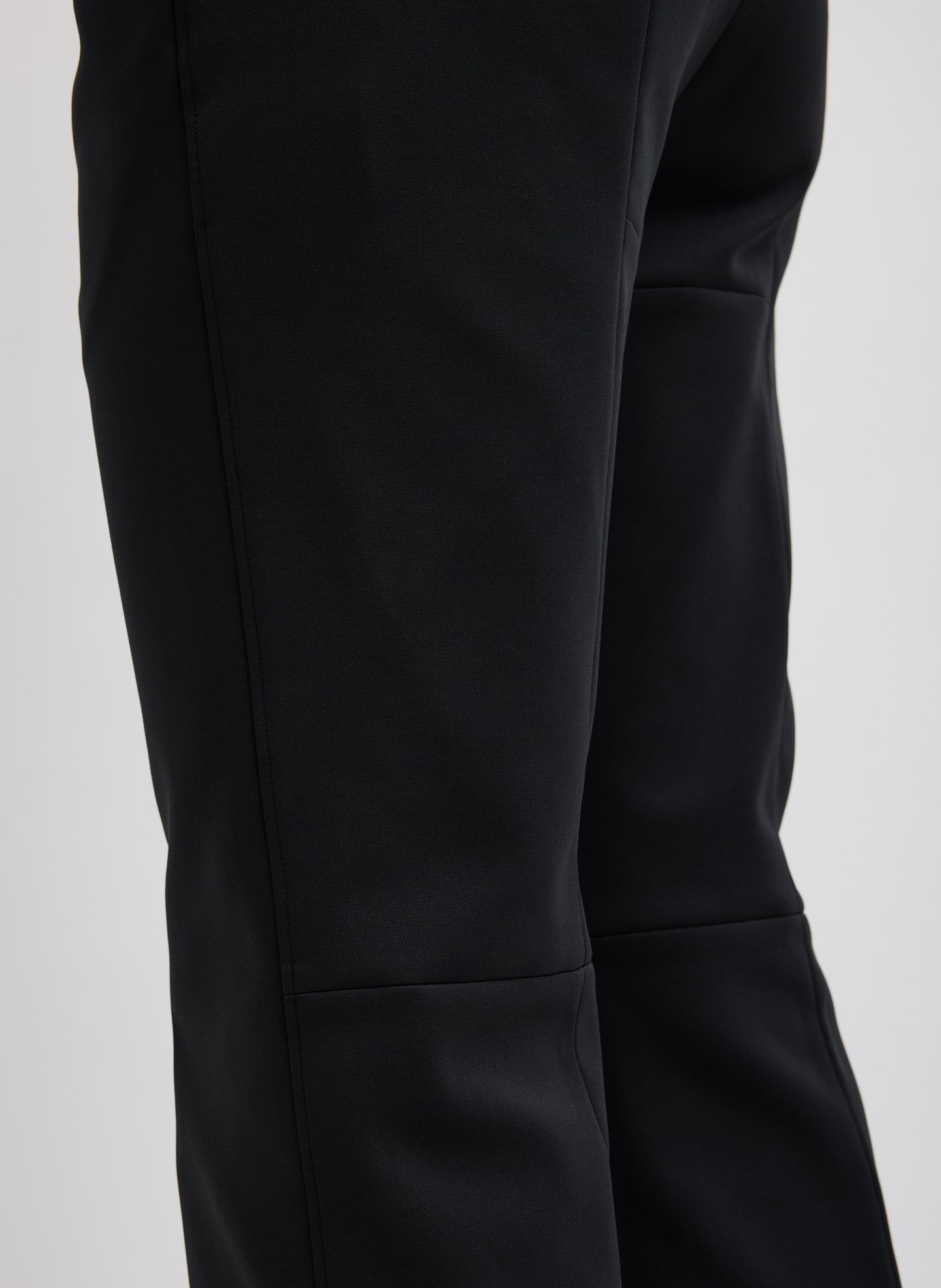 Tibi Compact Tech Knit Cropped Bootcut Pant