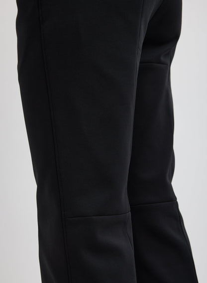 Tibi Compact Tech Knit Cropped Bootcut Pant